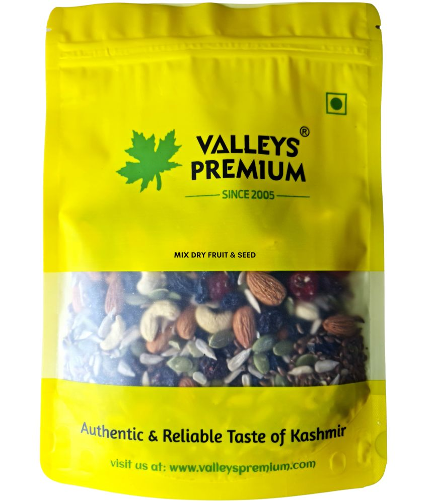 Valleys Premium Healthy Trail Mix Dry fruits Nuts And Seeds 800 Grams