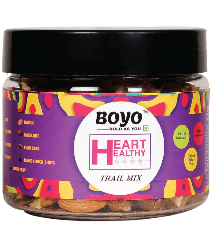     			Boyo Heart Healthy Trail Mix - Healthy Snack & Mix Seeds 200 Gms