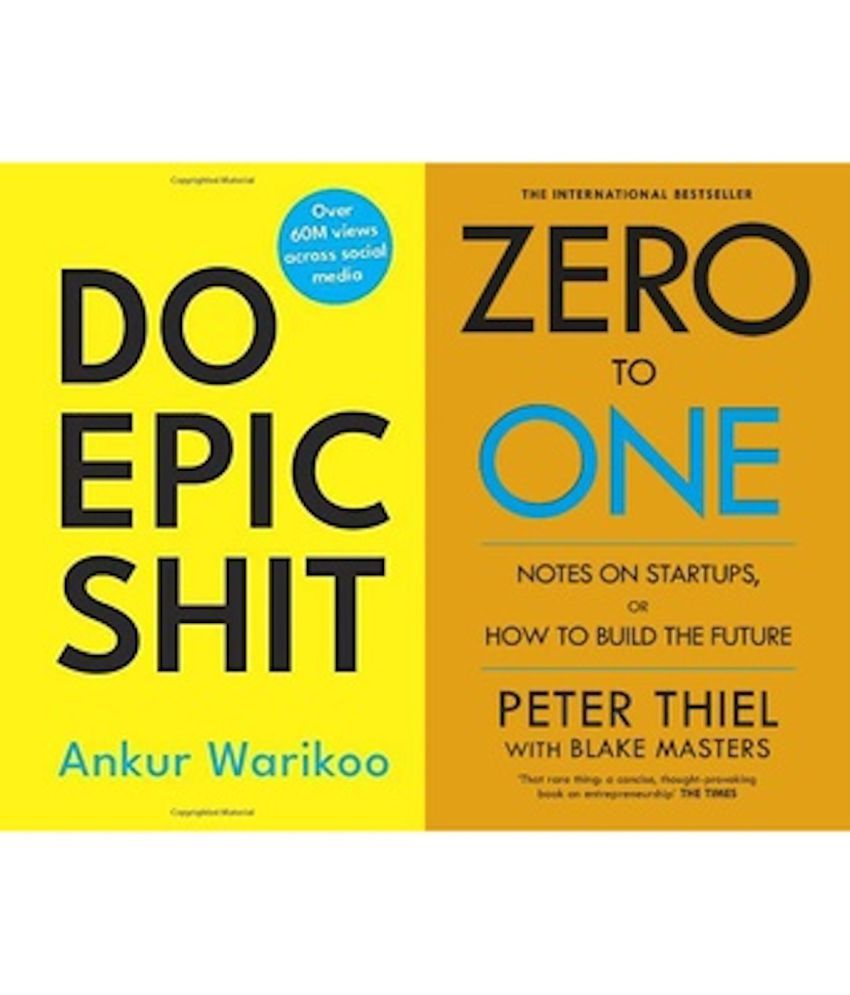    			Do Epic Shit + Zero to One (Set of 2 Books)