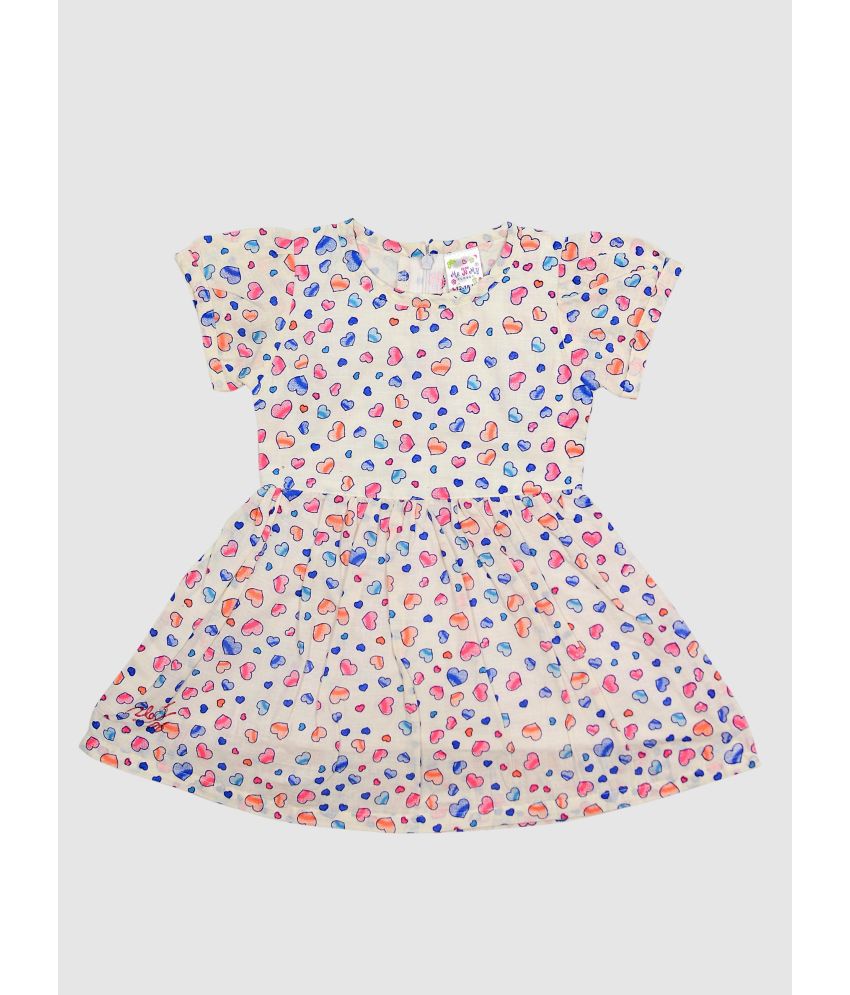     			Me N My CLOSET - Multicolor Cotton Girls Frock ( Pack of 1 )