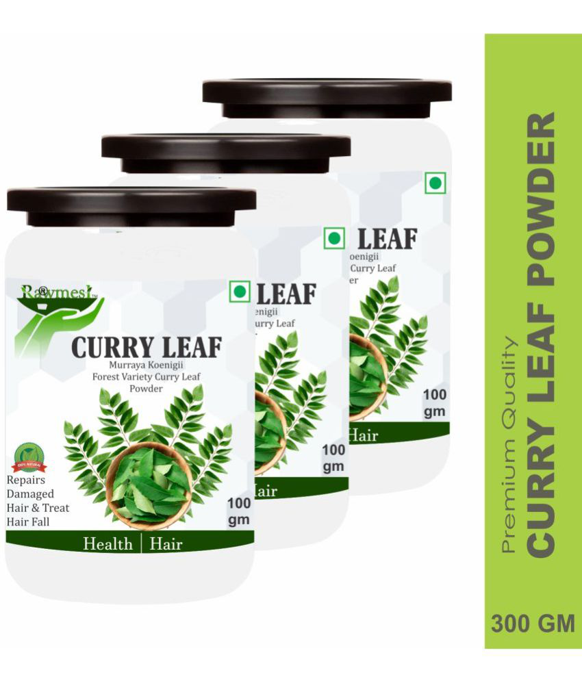     			rawmest Curry Leaf For Health & Hair Growth Powder 300 gm Pack of 3