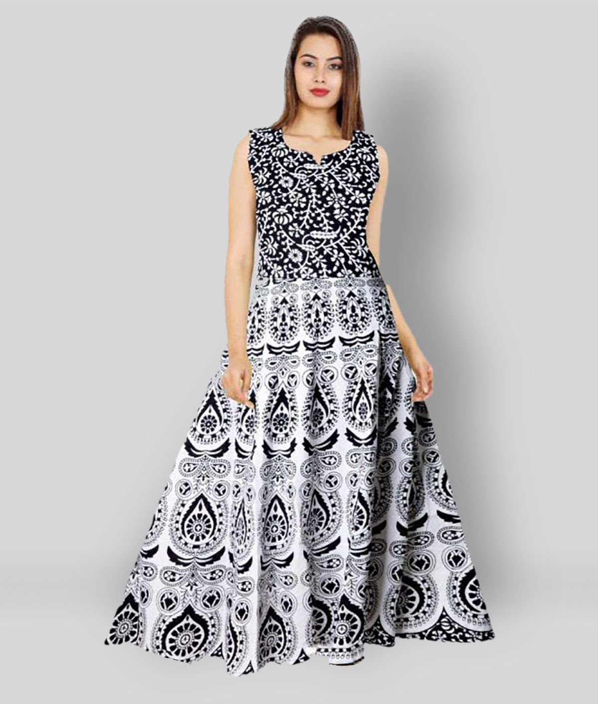     			Rangun - Multicolor Cotton Women's A-line Dress ( Pack of 1 )