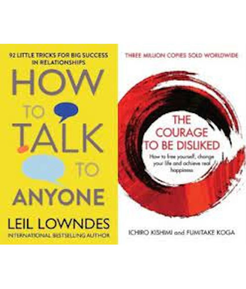     			How To Talk To Anyone, The Courage To Be Disliked: ( 2 Book Combo Set)  (Paperback, Leil Lowndes)