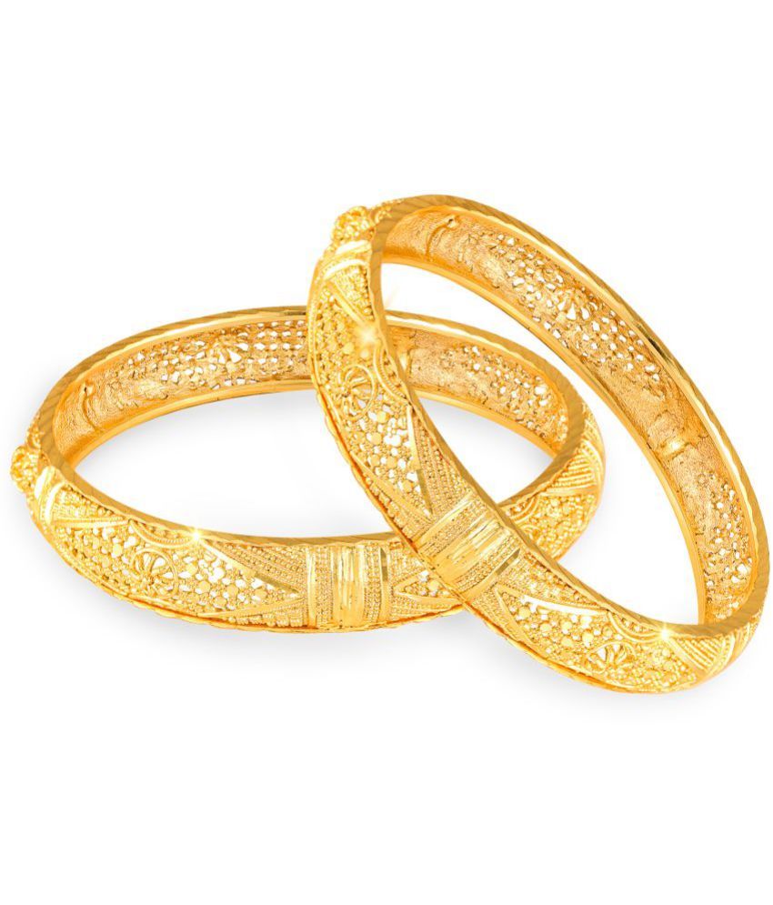     			Vighnaharta - Gold Bangle ( Pack of 1 )