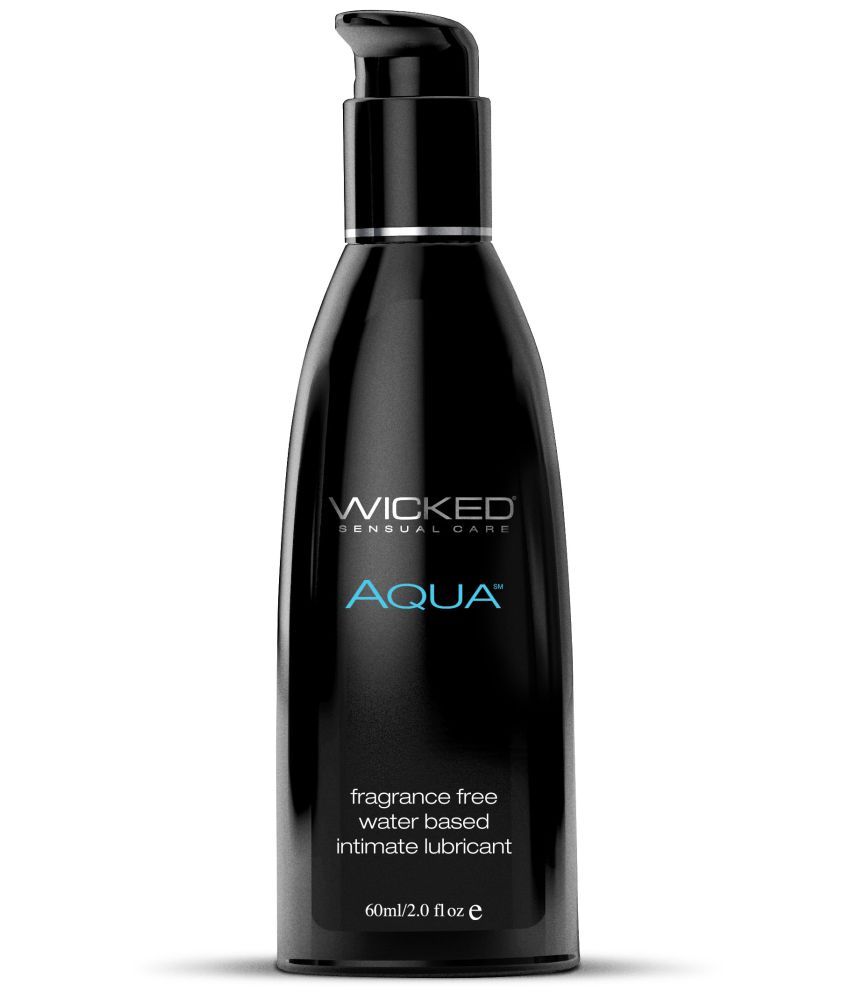     			Wicked Sensual Care Aqua Unscented Water Based Personal Lubricant 60 ml Pack Of 1