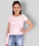 Cutecumber Pack of 1 Girls Satin Top ( Pink )