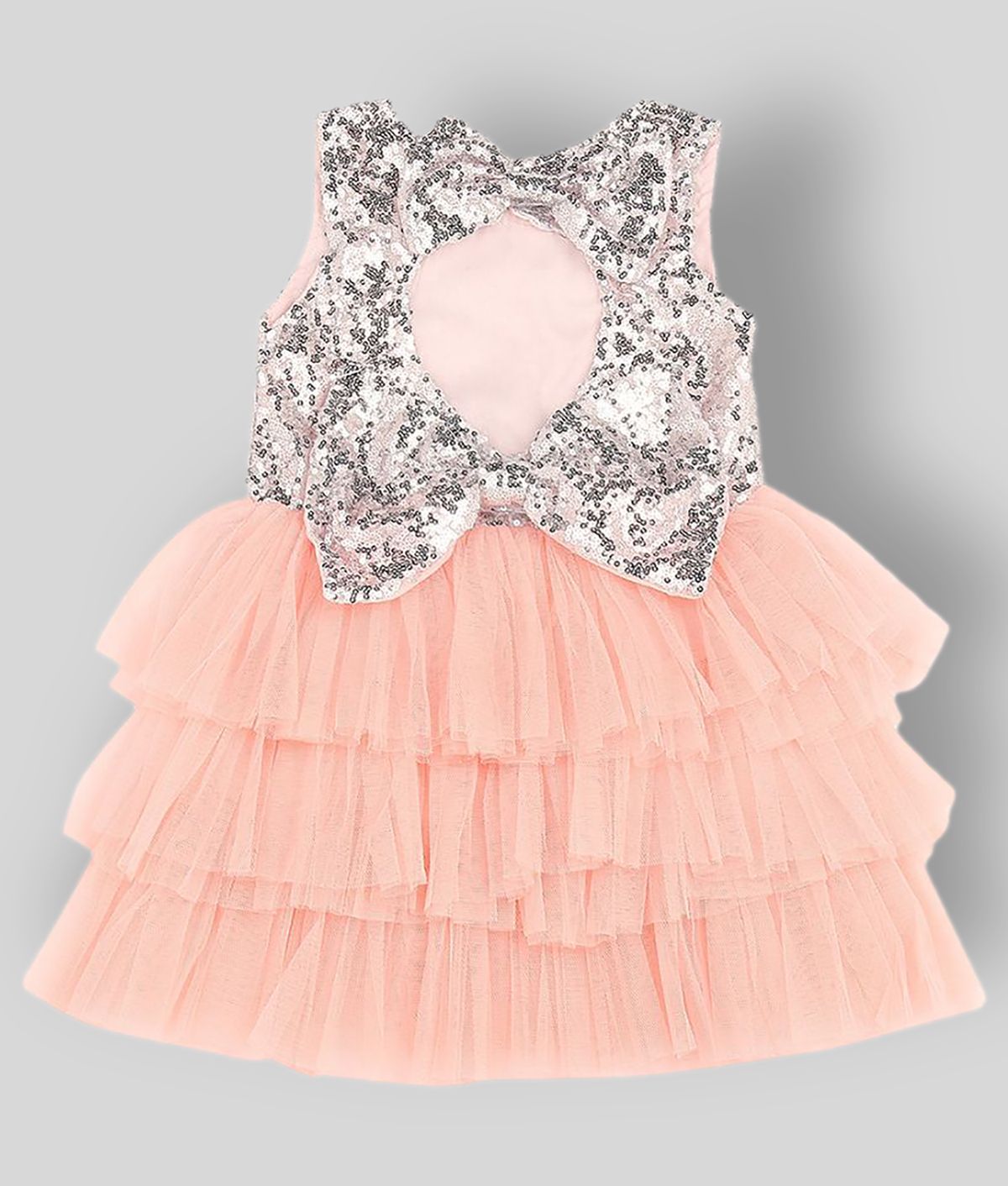 Hopscotch Baby Girls Polyester Sequin 