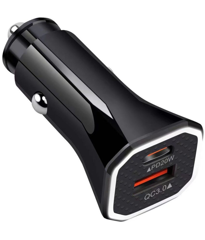 Life Like Car Mobile Charger PD+QC3.0 38W Black