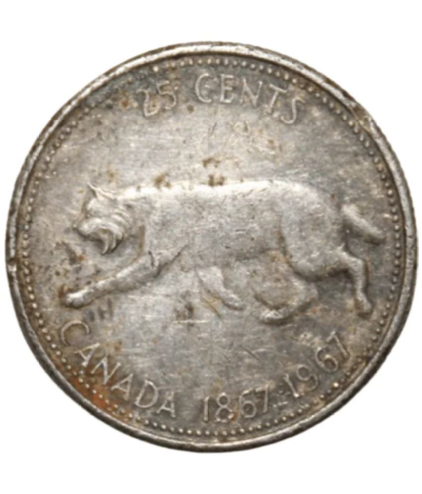     			Numiscart - 25 Cents (1867-1967) 1 Numismatic Coins