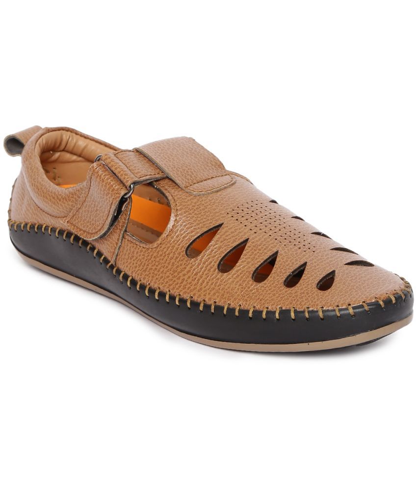     			Paragon - Tan Men's Sandals