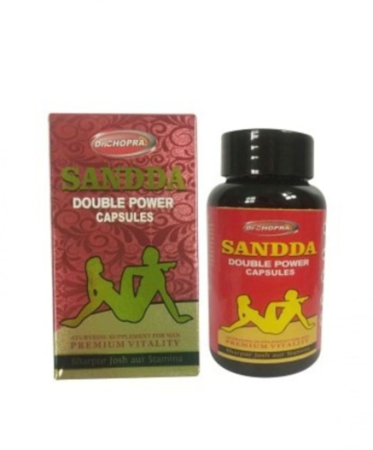     			Dr Chopra's Sandda Double Power 60 Capsule Pack Ayurvedic Supplement For Men