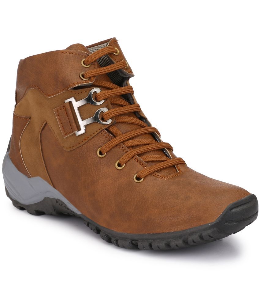     			Big Fox - Brown Men's Casual Boots