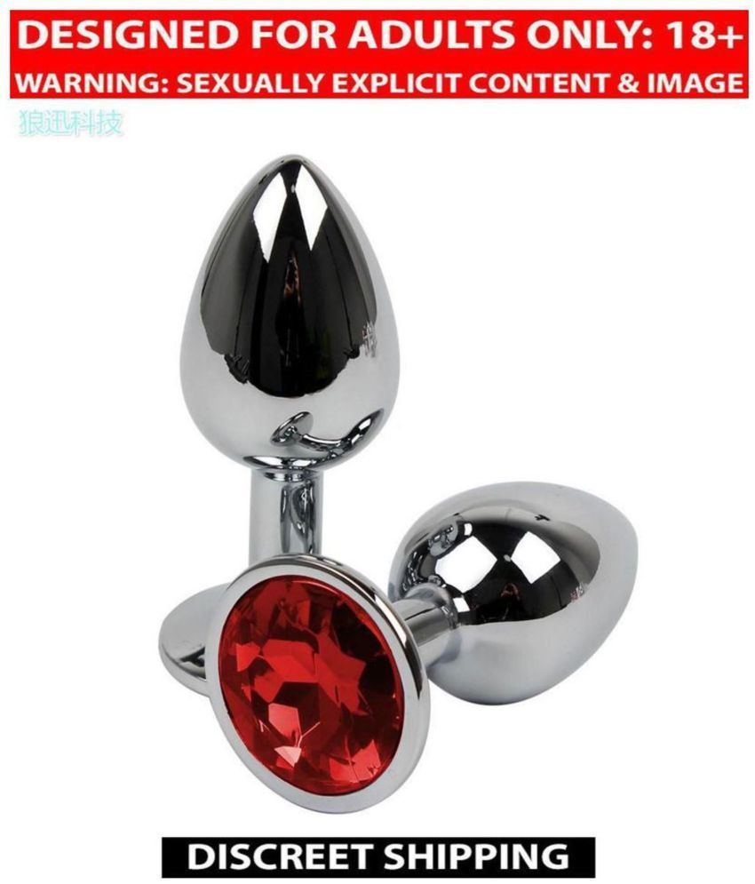     			Premium Metal Diamond Butt Plug Anall Plug Bead Prostate Massage Sex Toys for Women Men -Sextantra