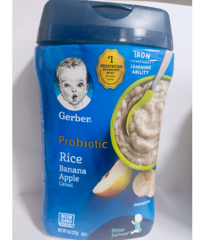     			Gerber RICE BANANA Infant Cereal for 6 Months + ( 227 gm )