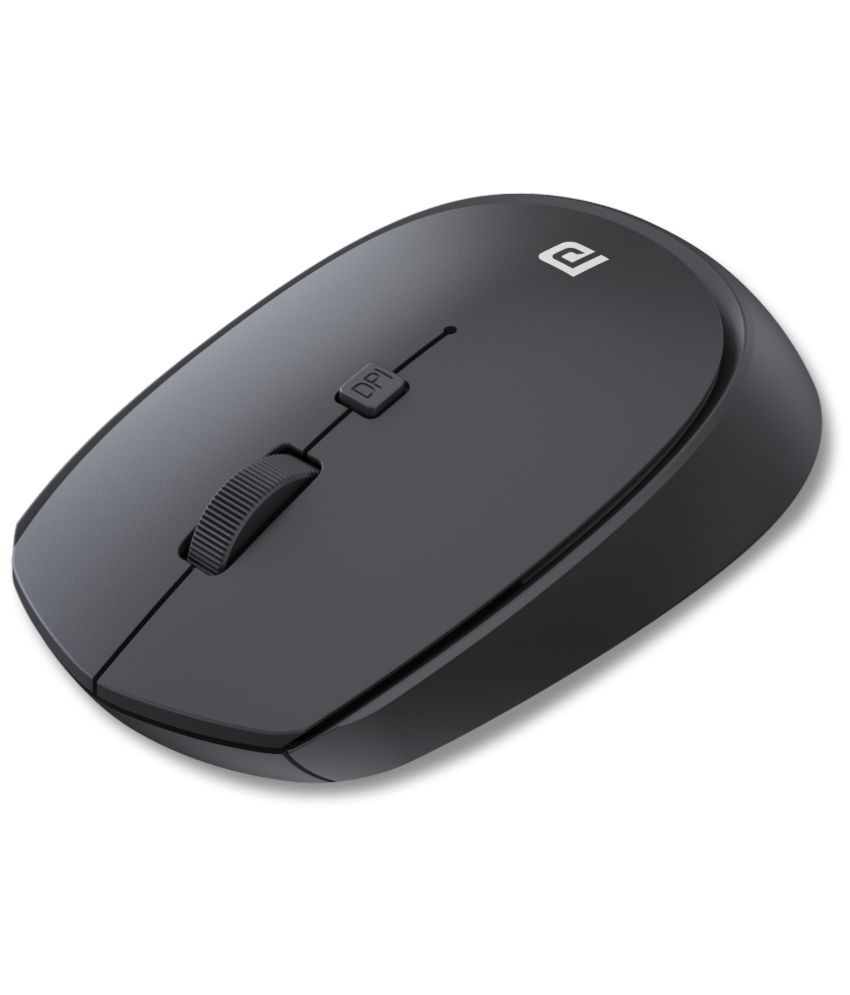 Portronics Toad 23:Wireless Optical Mouse ,Black (POR 1610)