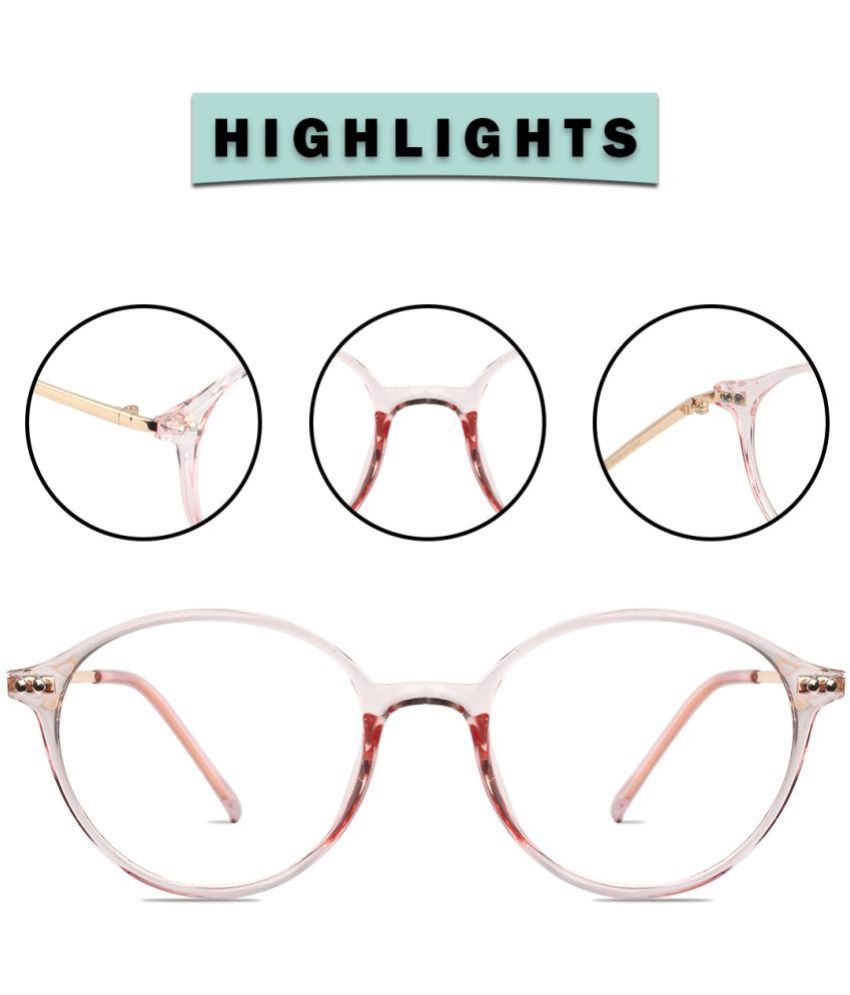 Abner Blue Round Eyeglass Frame ( Pack of 1 ) Buy Abner Blue