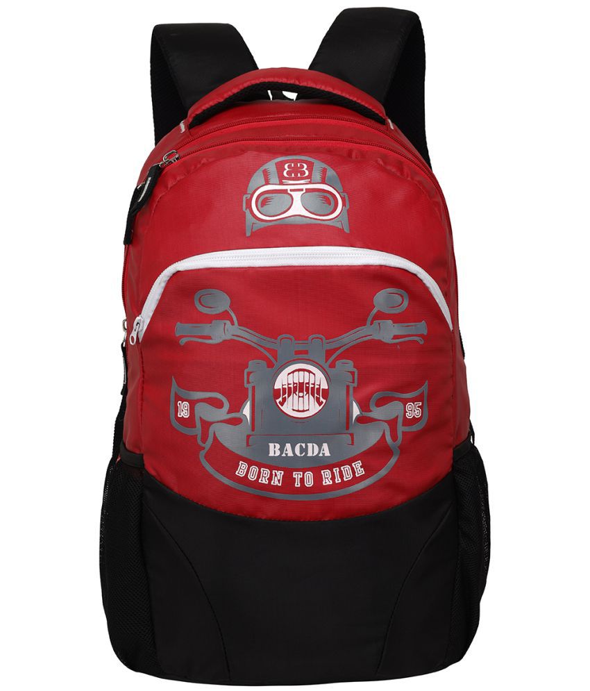 BACDA - Red Polyester Office Bag
