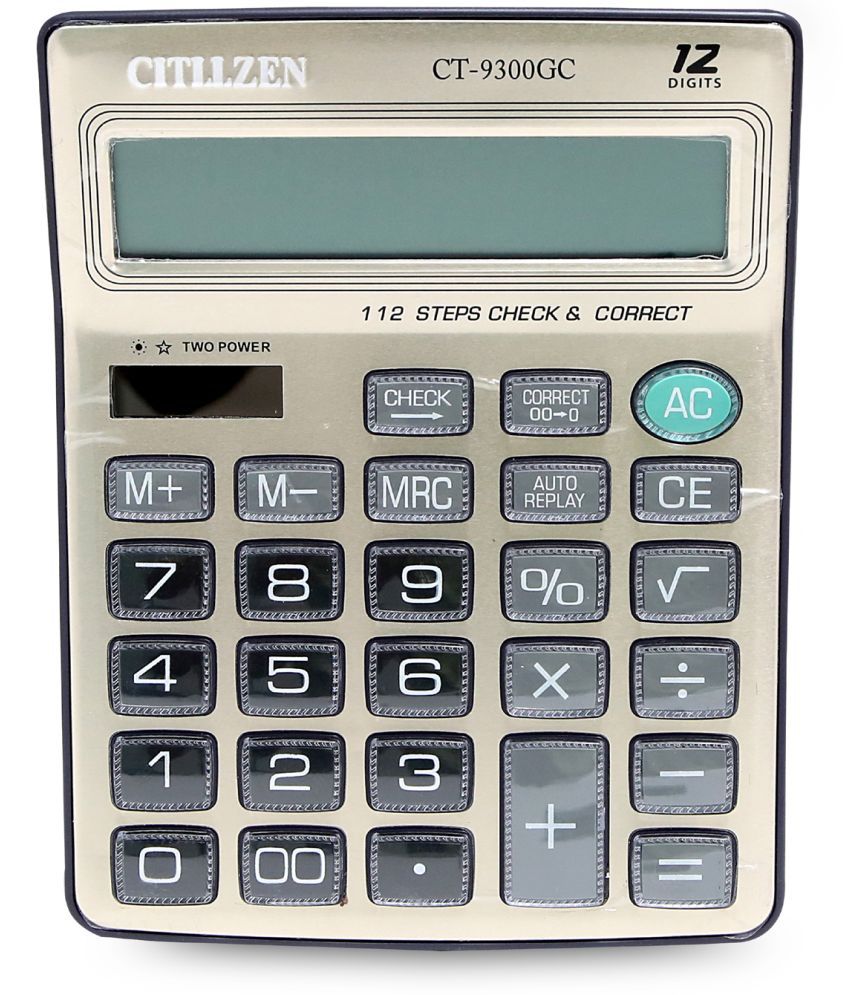     			citllzen - 12 Digits Basic Calculator