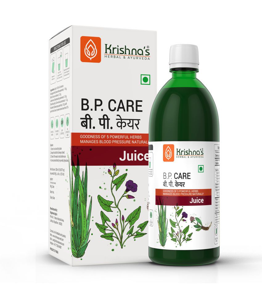     			Krishna's Herbal & Ayurveda BP Care Juice 500ml