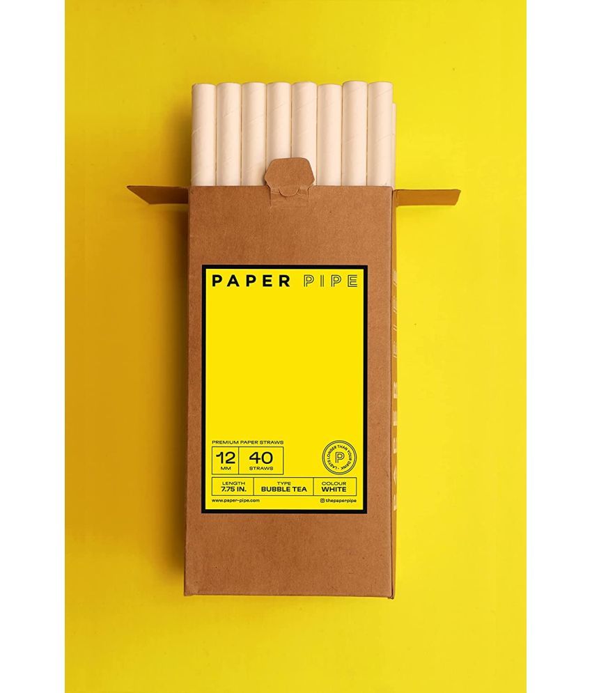 Paper Pipe Paper White Straws Buy Online at Best Price in India Snapdeal