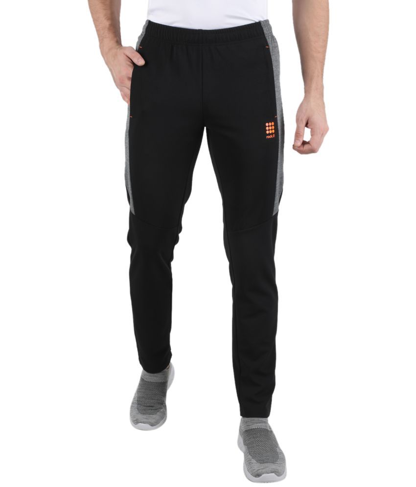     			Rock.it - Black Polyester Men's Trackpants ( Pack of 1 )