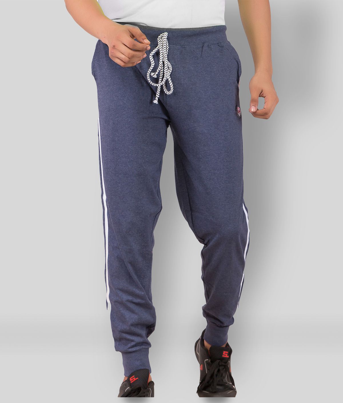     			Todd N Teen - Blue Cotton Men's Sports Joggers ( Pack of 1 )