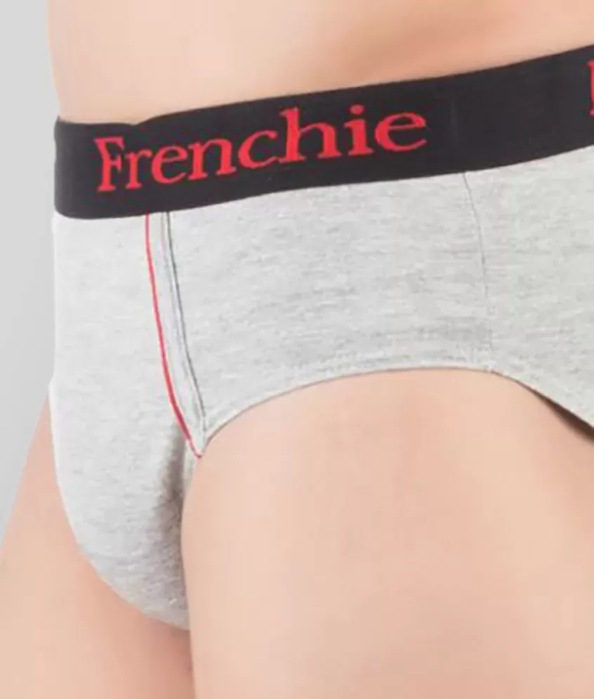 VIP Frenchie Navy Blue Color Brief 2 Piece Pack (color may vary)