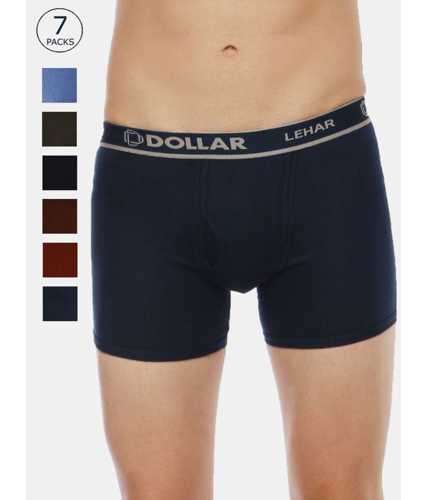     			Pack of 7 Dollar lehar - Multicolor MLHTR-02 Cotton Men's Trunks