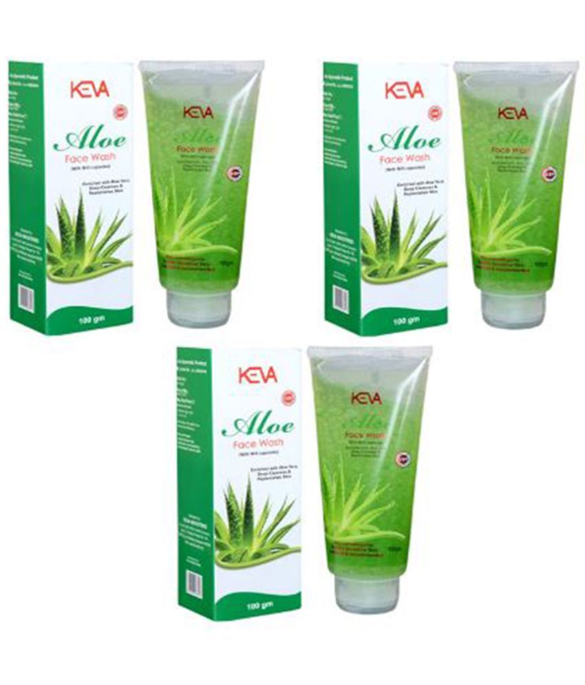 KEVA Daily Use Face Wash For All Skin Type ( Pack of 3 ) Buy KEVA