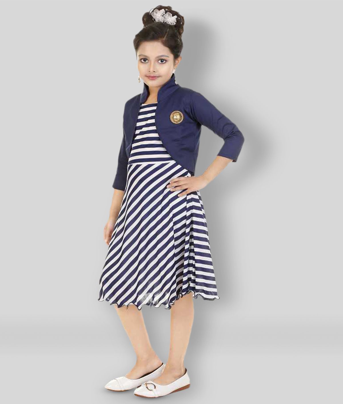 A for Awesome Girls Cotton Blend A-Line Skirt 