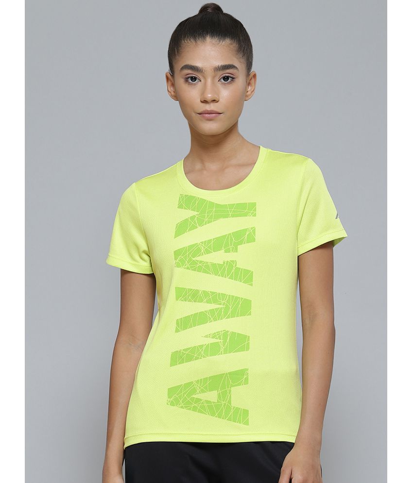     			Alcis Green Polyester Tees - Single