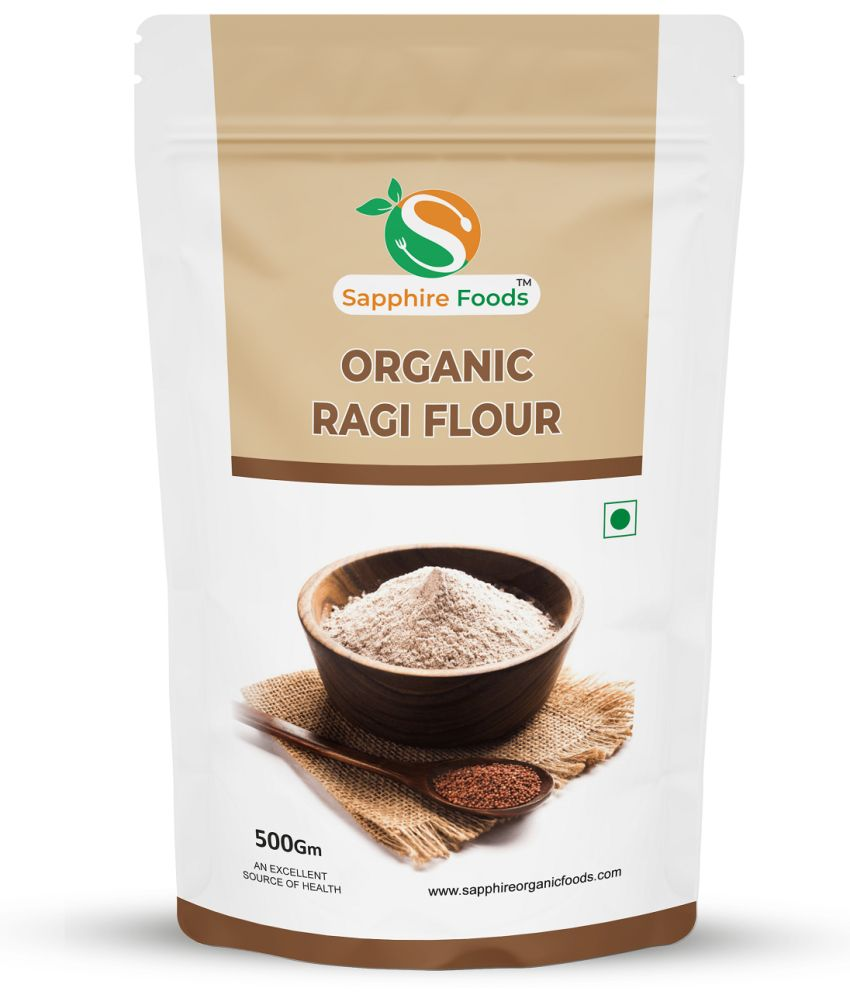 Sapphire Foods ORGANIC RAGI FLOUR 500 gm Buy Sapphire Foods ORGANIC