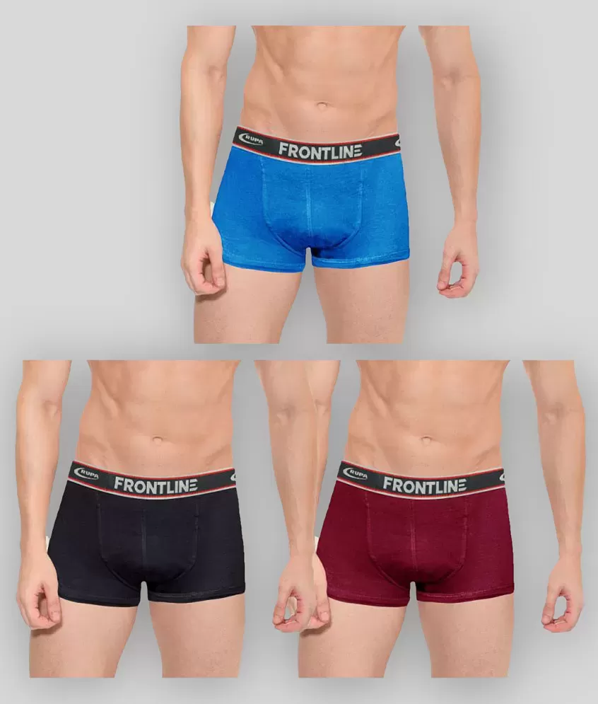 Rupa Hunk Multi Trunk Pack of 3 - Buy Rupa Hunk Multi Trunk Pack of 3  Online at Best Prices in India on Snapdeal