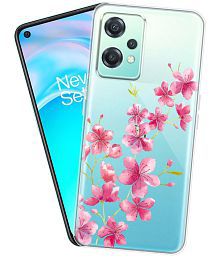 NBOX - Multicolor Silicon Printed Back Cover Compatible For Oneplus Nord Ce 2 Lite 5G ( Pack of 1 )