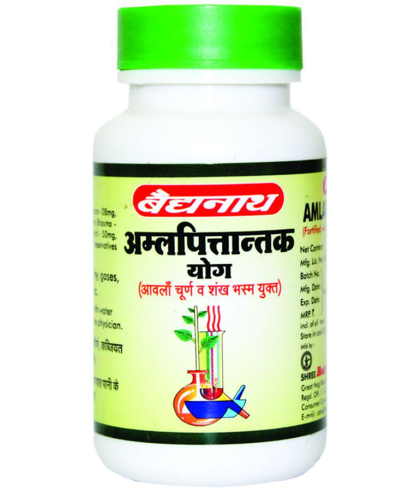     			Baidyanath Amlapittantak Yog 100 Tablets (Pack Of 2) Constipation Relief Healthy Digestion