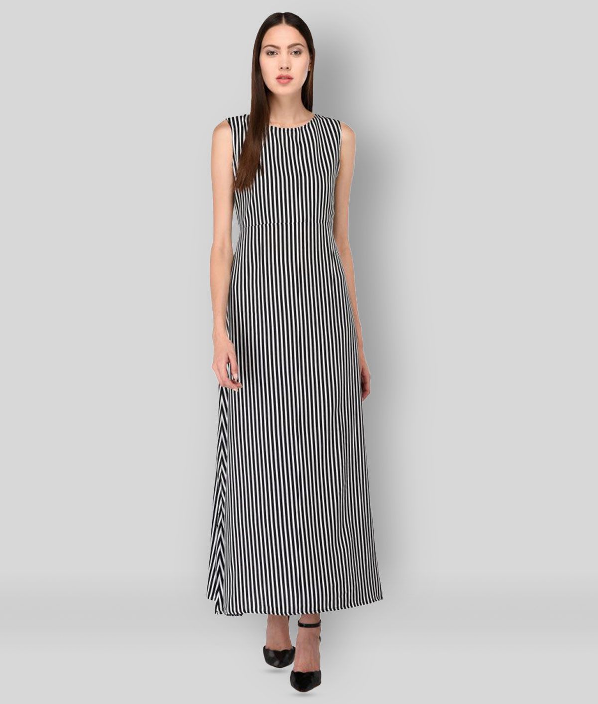 Triraj - Multicolor Polyester Blend Women's A- line Dress ( Pack of 1 )