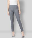 Miss Chase - Dark Grey Denim Women's Jeggings ( Pack of 1 )