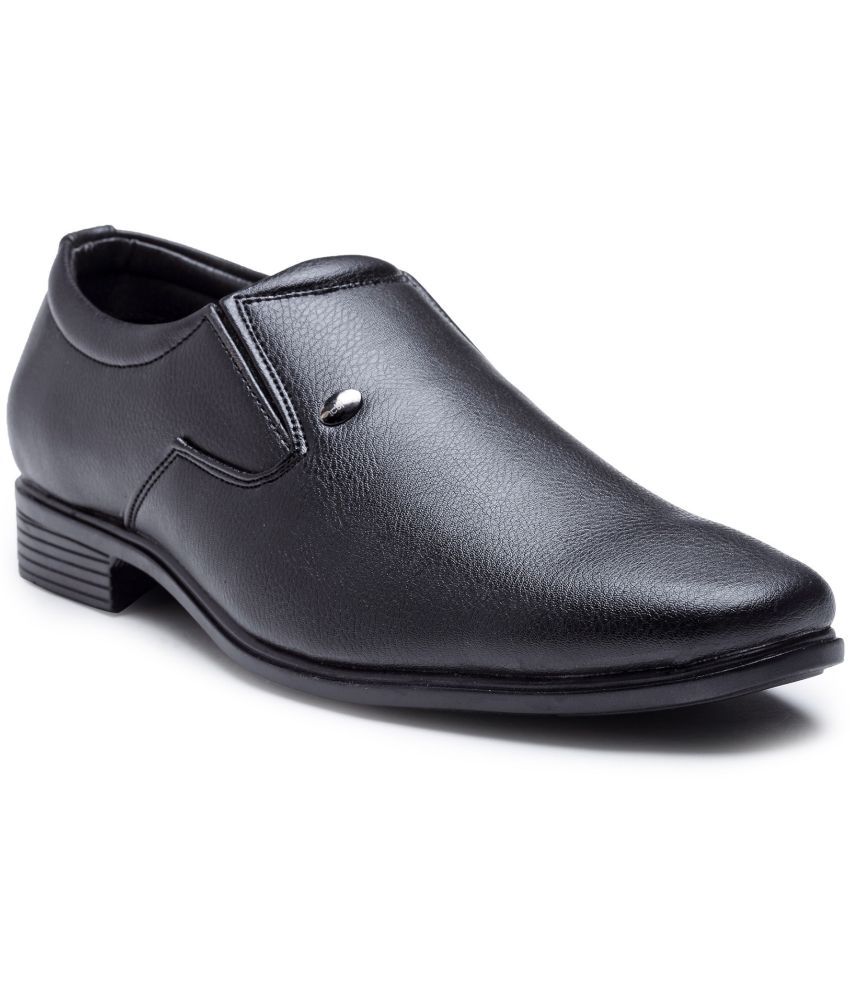     			Action - Black Men's Slip On Formal Shoes