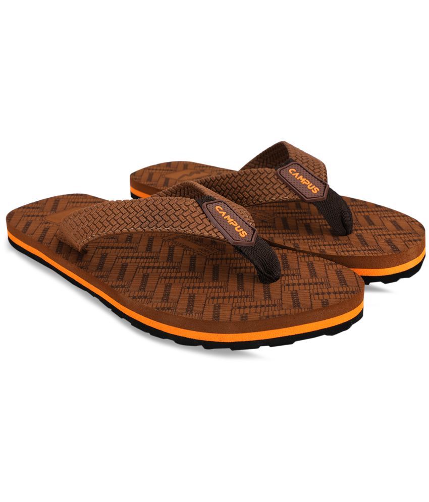     			Campus TAN Men's Daily Slipper  (Pair of 1)