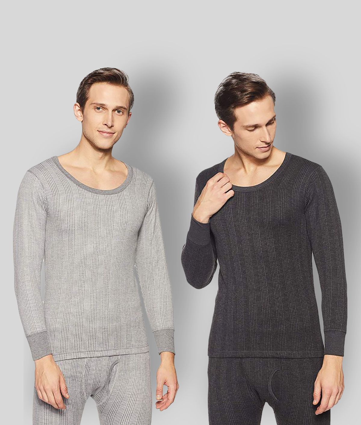     			Dixcy Scott - Multi Cotton Men's Thermal Tops ( Pack of 2 )