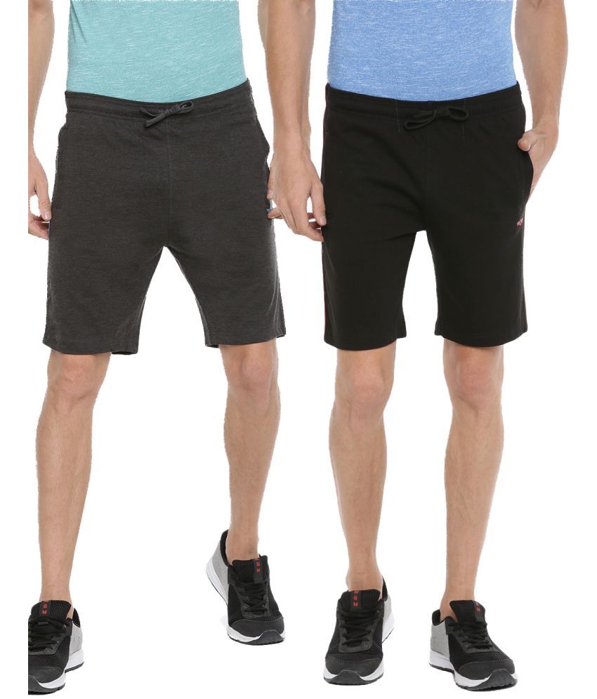     			Force NXT - Multicolor Cotton Men's Shorts ( Pack Of 2 )