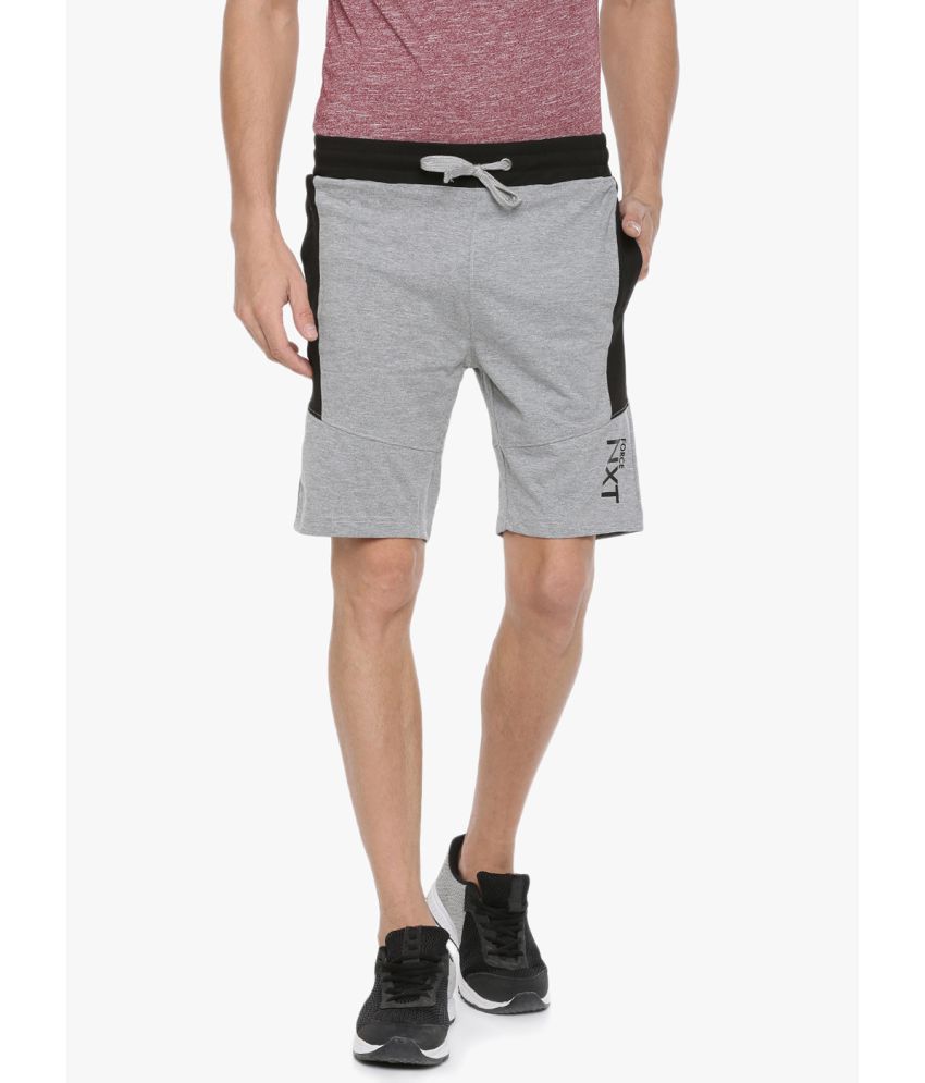     			Force NXT - Silver Cotton Men's Shorts ( Pack Of 1 )