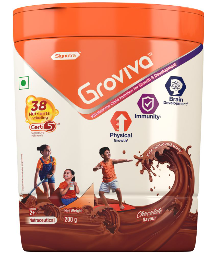     			Groviva Growth & Development (Chocolate) Nutrition Drink 200 g