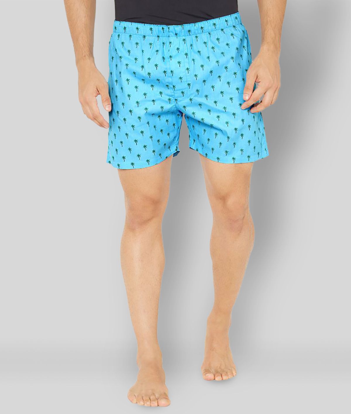     			XYXX Pack of 2 Cotton Men's Boxer- ( Light Blue )