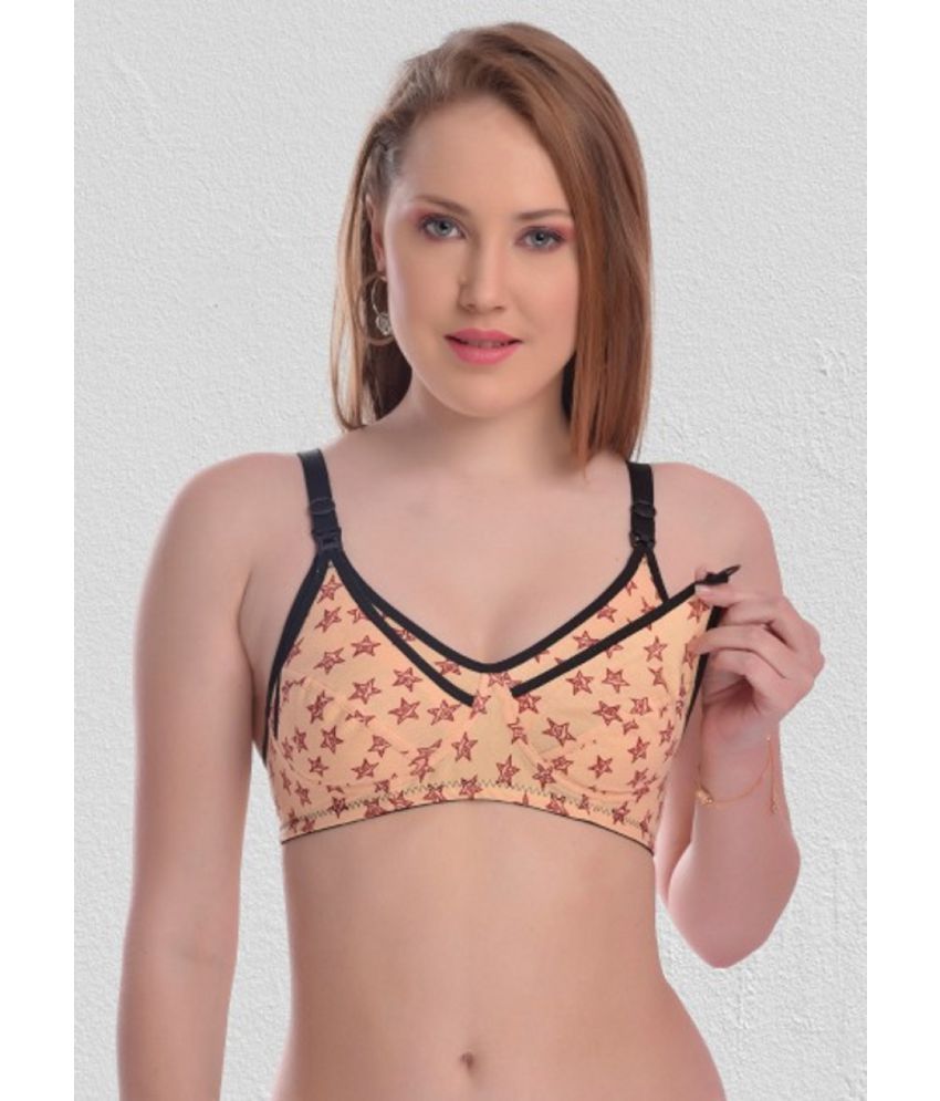     			Desiprime Cotton Non Padded Women's Everyday Bra ( Beige )