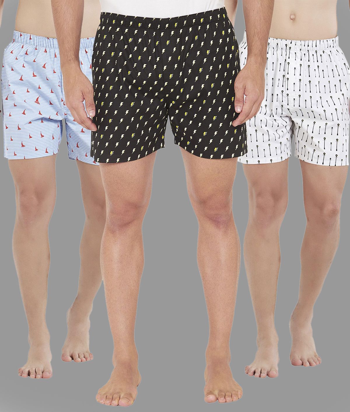     			XYXX - White Cotton Men's Boxer ( Pack of 3 )