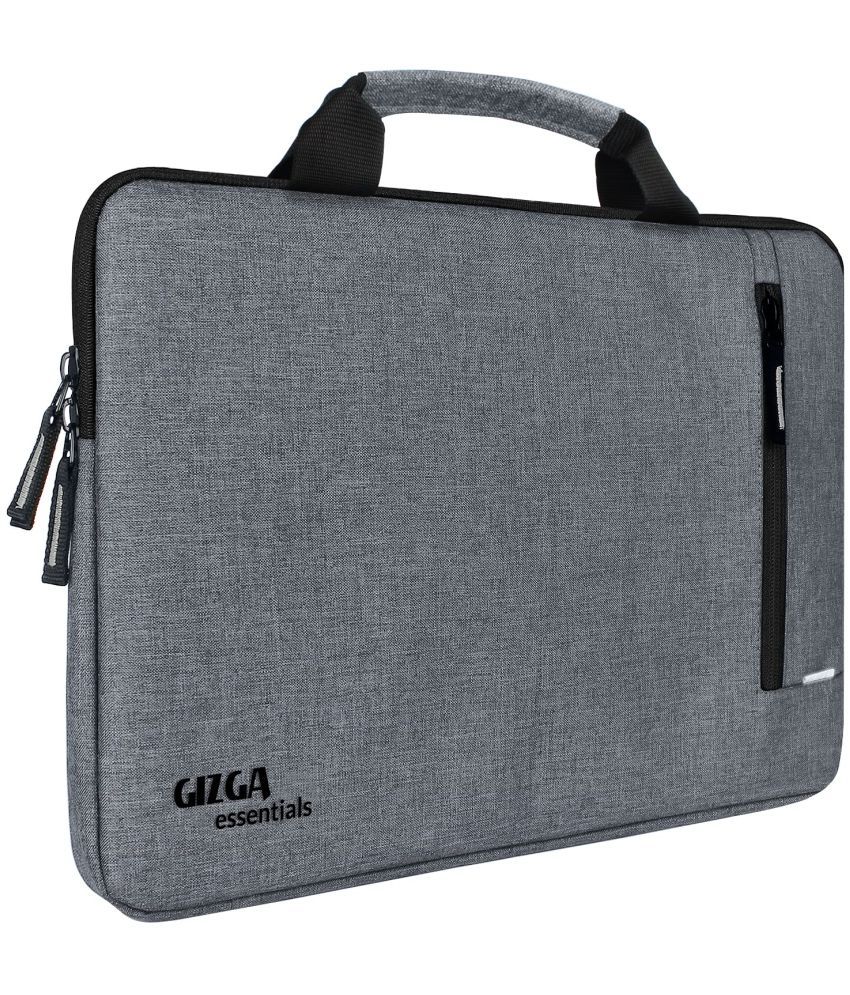     			Gizga Light Grey Laptop Sleeves