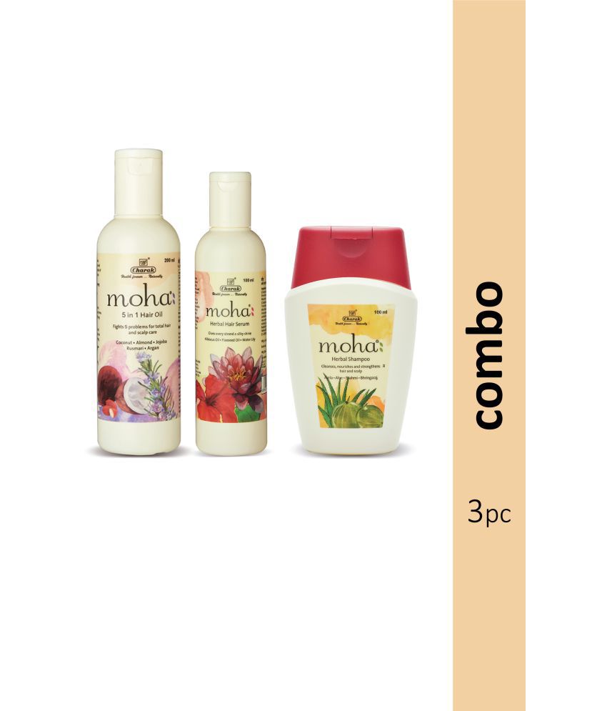     			Herbal Shampoo 100ml & 5 in 1 Hair Oil 200ml & Herbal Serum 100ml