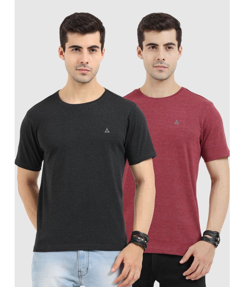     			Ardeur - Multi Cotton Regular Fit Men's T-Shirt ( Pack of 2 )