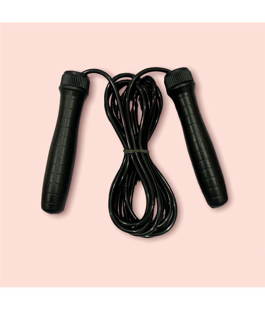FITMonkey - Light Weight Speed Gym Fitness Skipping Rope with Sleek Plastic Handles